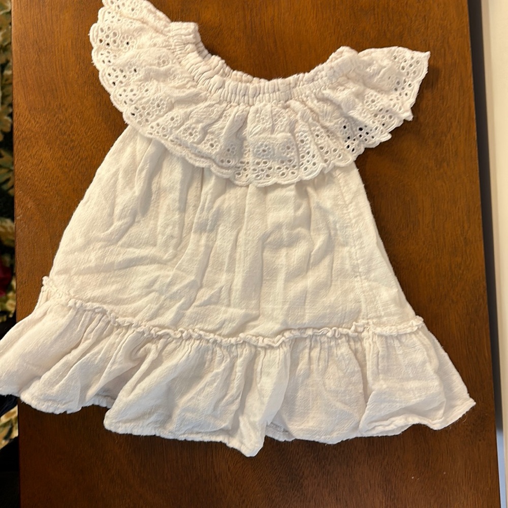 Cat & Jack sundress with eyelet lace 12 months